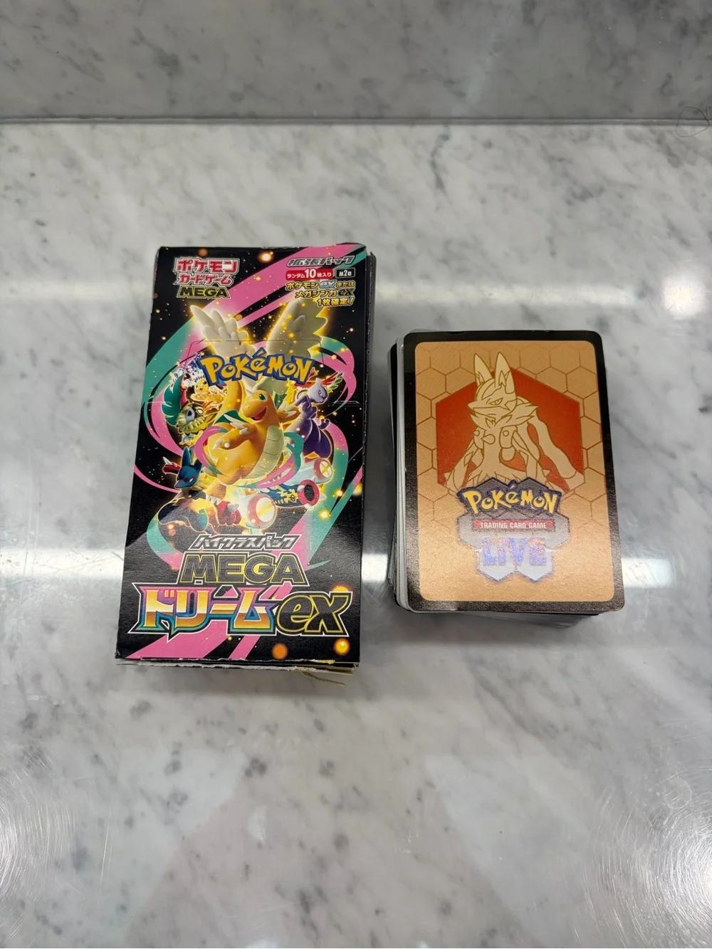 Pokémon TCG Mixed Card Lot Japanese & English Mega Dream EX Bulk Cards
